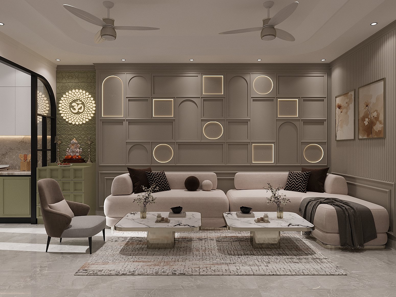 Living Room Back View